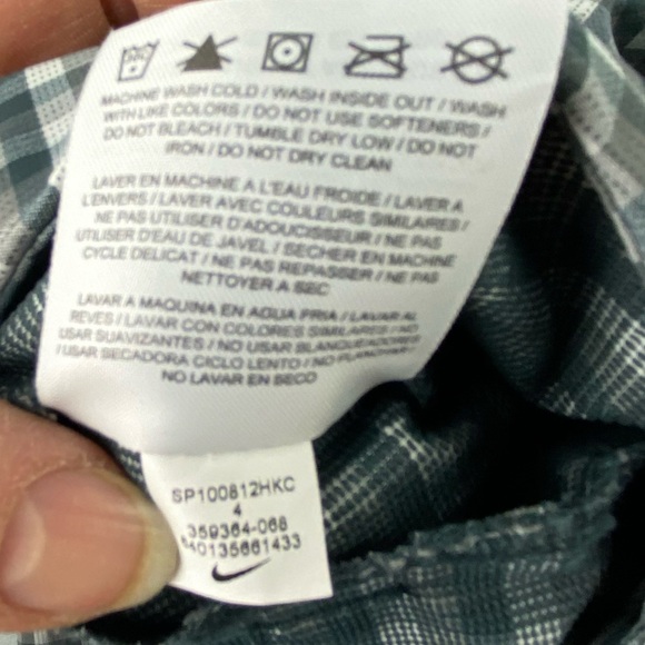Nike dri fit plaid golf bermuda shorts women's size 4 - Picture 6 of 14